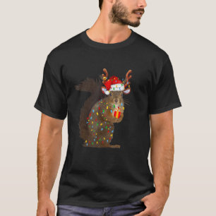 T-shirt Écran de Noël éclaire Noël Femmes Enfants de Noël