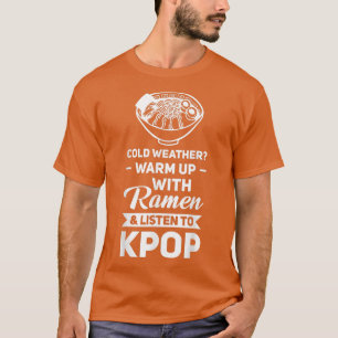 T-shirt Écran froid & écouter kpop kpop merch