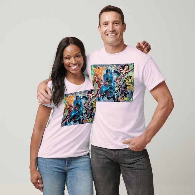 T-shirt Écran noir de nuit - Couleur (Unisexe)