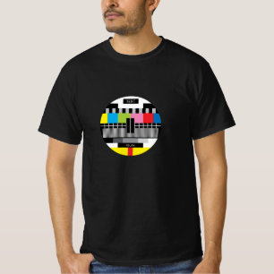 T-shirt Écran Nostalgia Retro TV No Signal