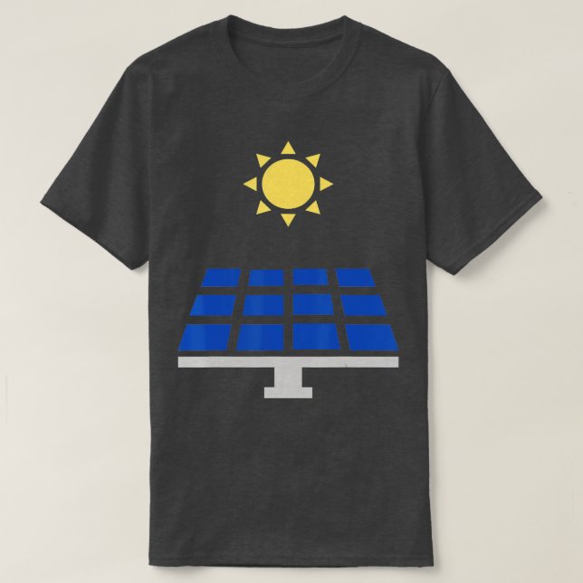 T-shirt Écran solaire Énergie verte Énergie solaire Énergi (Design devant)