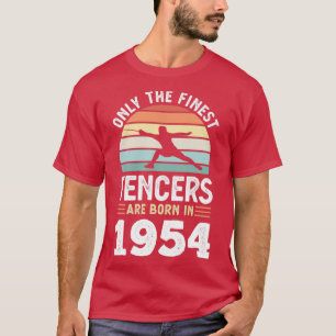 T-shirt Ecrans nés 1954 70e anniversaire clôture Cadeau