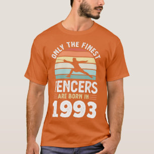 T-shirt Ecrans nés 1993 30e anniversaire clôture Cadeau