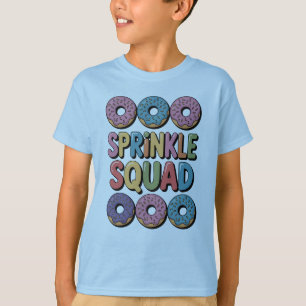 T-shirt Écrasage Saupoudrer bébé