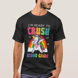 T-shirt Écraser la licorne qui fait dabbing en deuxième an