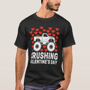 T-shirt Écraser la Saint-Valentin 2019 Coeur Amour Monstre
