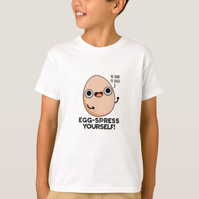 T-shirt Écrasez-vous des oeufs vous-même amusant jeu d'oeu (Devant)