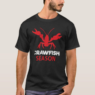 T-shirt Écrevette Saison langouste Homard Crawfish Bouille