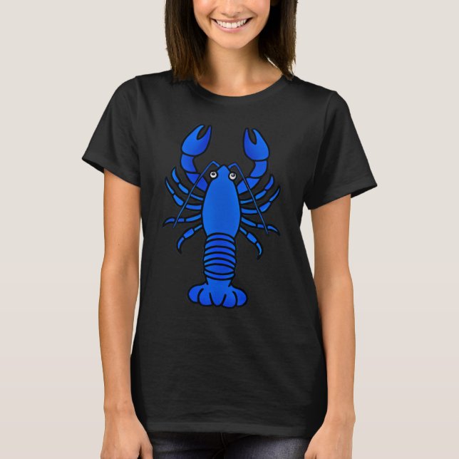 T-shirt Écrevisse bleue (Devant)