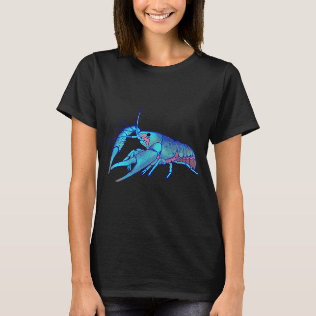 T-shirt Écrevisse bleue (Devant)