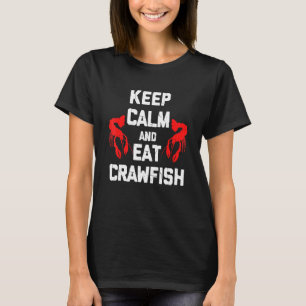 T-shirt Écrevisse Crayfish Crawdad Mudbug Cajun Bouillir F