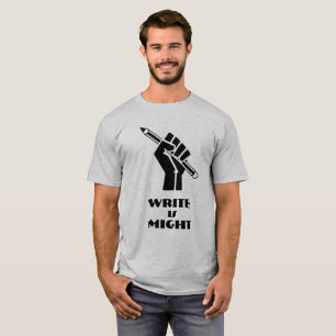 T-shirt Écrire