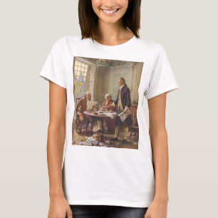 T-shirt Écrire La Déclaration D'Indépendance