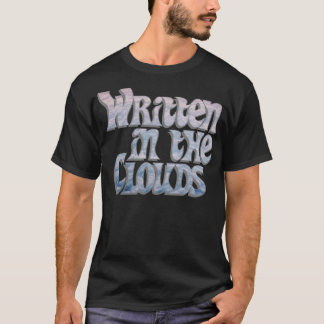T-shirt Écrit dans les nuages