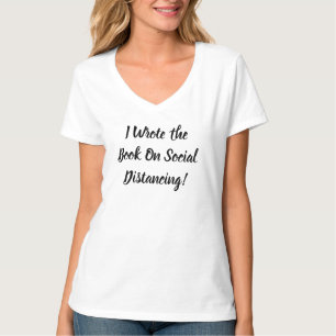 T-shirt Écrit le livre sur la détresse sociale