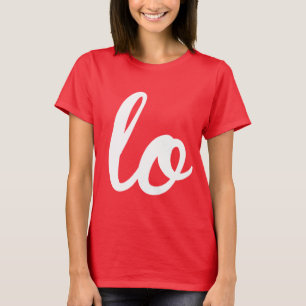 T-shirt ÉCRITURE AMOUR GAUCHE - BLANC -.png