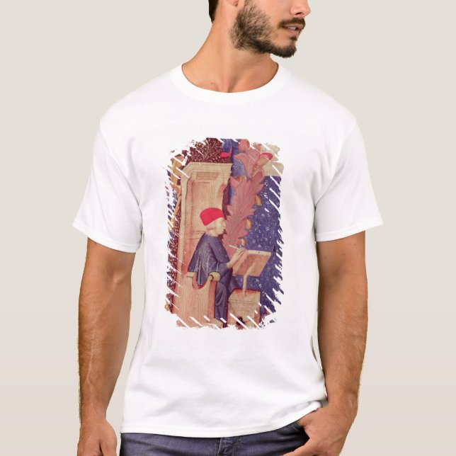 T-shirt Écriture de Dante 'le Comedy divin (Devant)