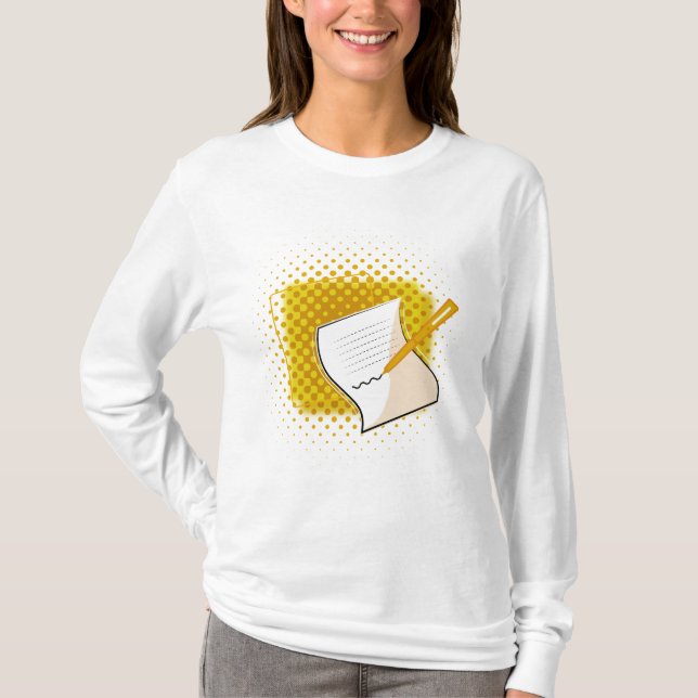 T-shirt Écriture Lover (Devant)