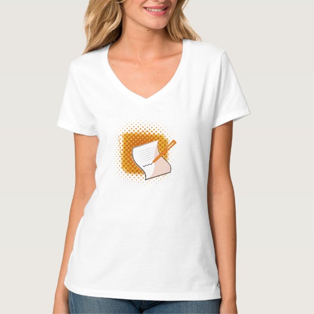 T-shirt Écriture Lover (Devant)
