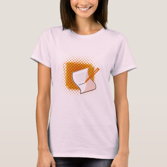 T-shirt Écriture Lover (Devant)