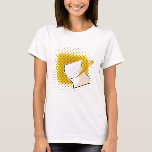T-shirt Écriture Lover (Devant)