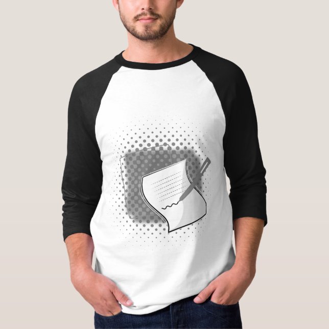 T-shirt Écriture Lover (Devant)