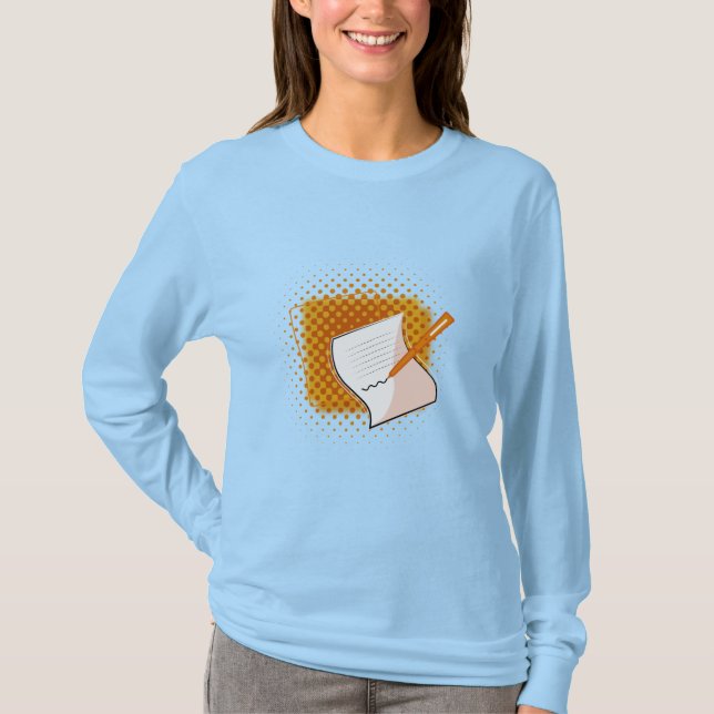 T-shirt Écriture Lover (Devant)