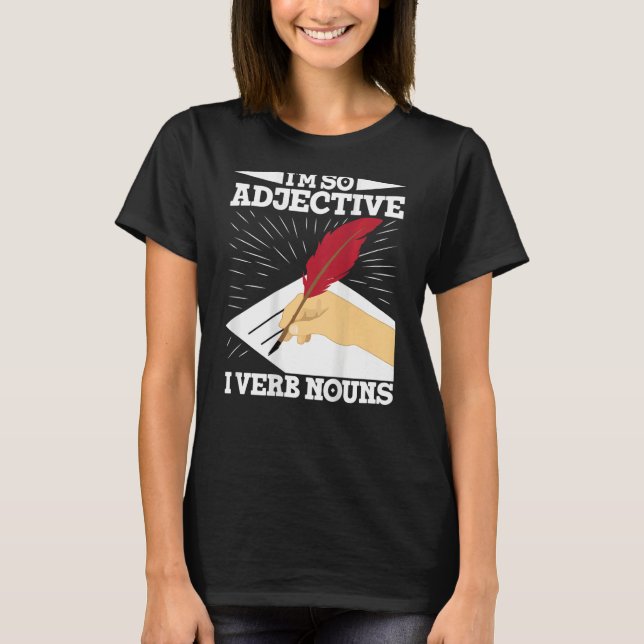 T-shirt Écriture Pour Auteurs Et Écrivains 15 (Devant)