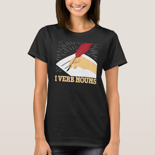 T-shirt Écriture Pour Auteurs Et Écrivains 16 (Devant)