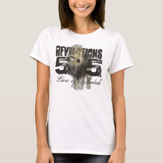 T-shirt Écriture sainte de bible - lion de Judah - FEMMES