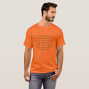 T-SHIRT ÉCRITURE SAINTE T-SHIRT/CUSTOMIZABLE DE MATTHEW