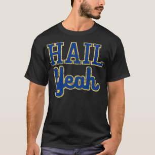 T-shirt Écriture Vintage Hail Yeah Pittsburgh