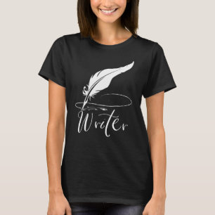 T-shirt Écrivain de stylo Quill