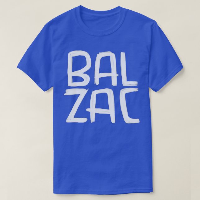 T-shirt Écrivain français Honore de Balzac 1 (Design devant)