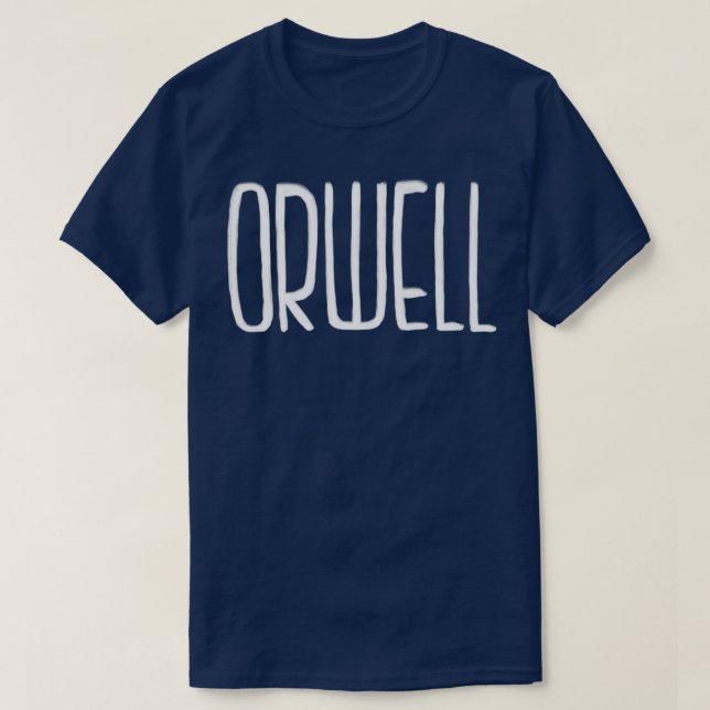 T-shirt Écrivain Orwell (Design devant)
