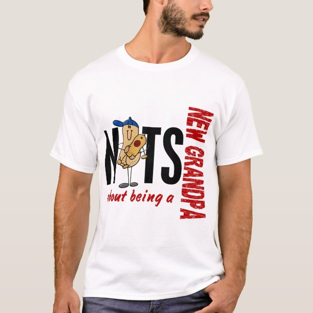 T-shirt Écrous au sujet d'être un nouveau rouge du (Devant)