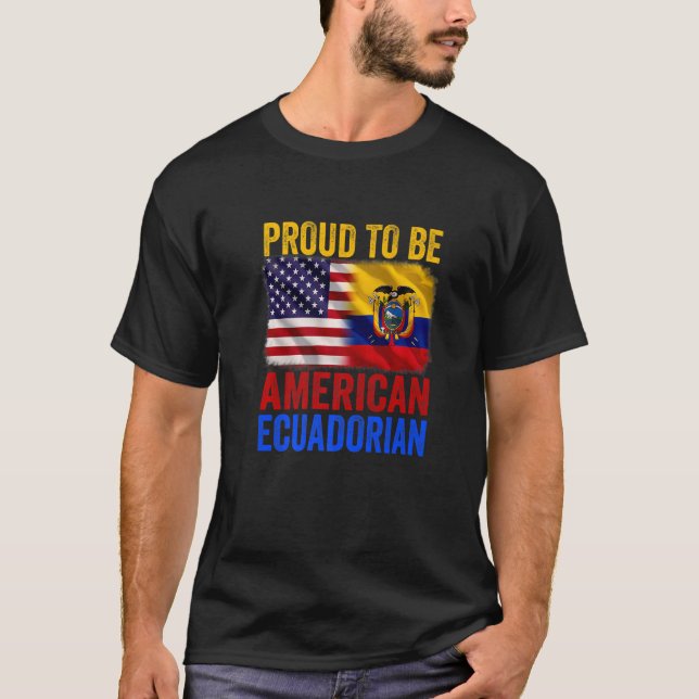 T-shirt Ecuador Pride Ecuadorian Adults Women Men Kids  1 (Devant)
