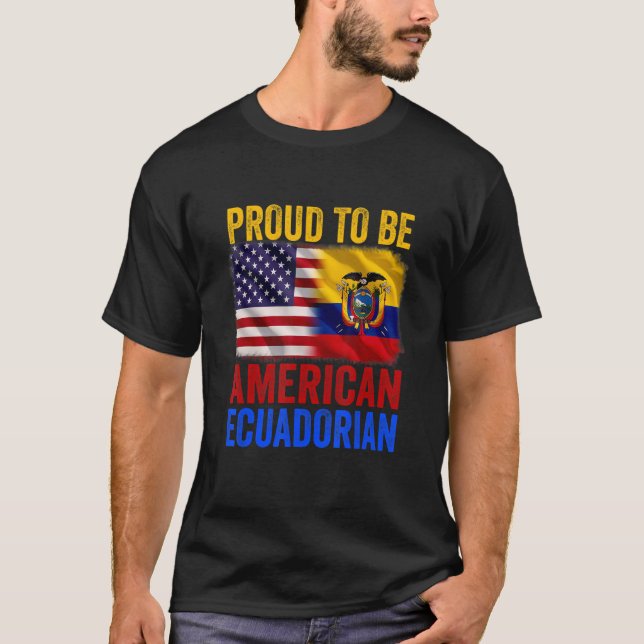 T-shirt Ecuador Pride Ecuadorian Adults Women Men Kids 3 (Devant)