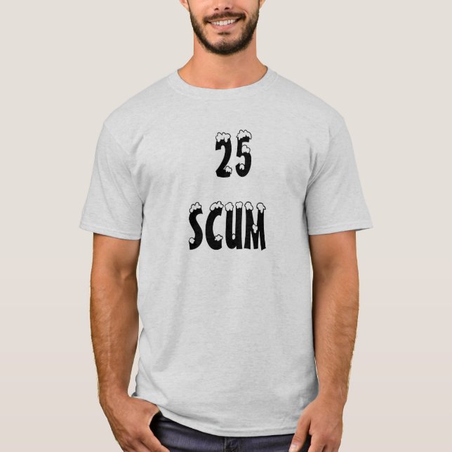 T-shirt écume 25 (Devant)
