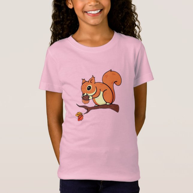 T-Shirt Écureuil  (Devant)