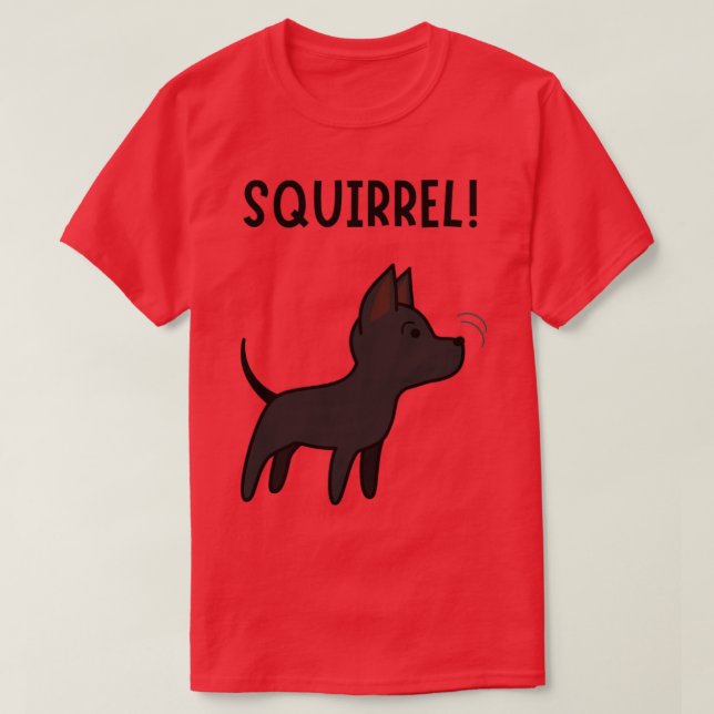T-shirt Écureuil (Design devant)