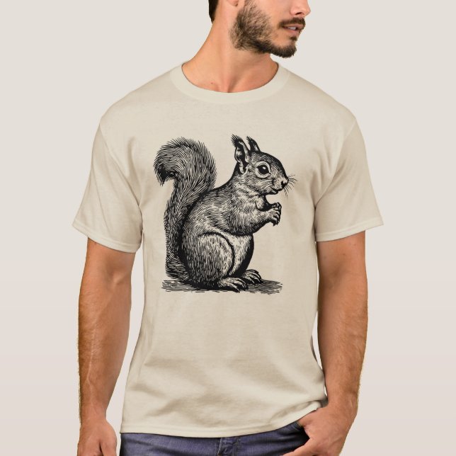 T-shirt Écureuil (Devant)