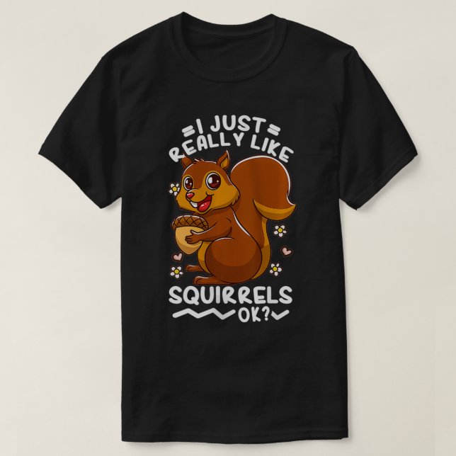 T-shirt Écureuil (Design devant)