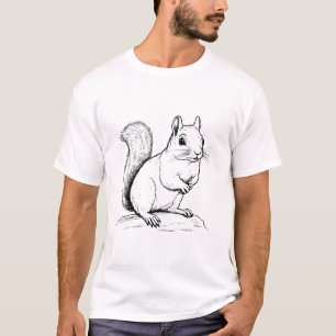 T-shirt écureuil
