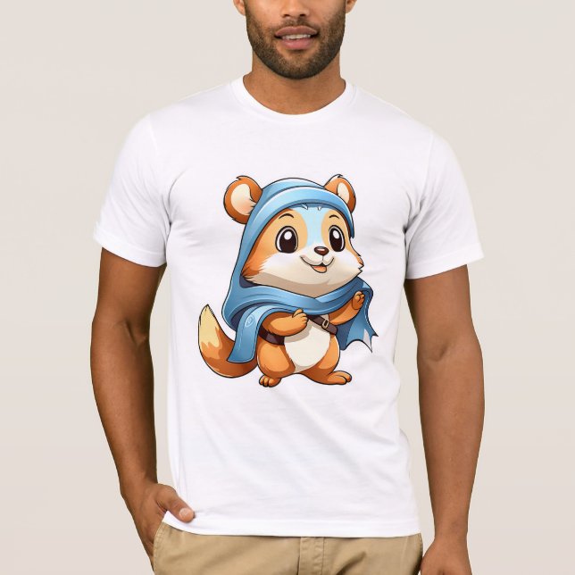 T-shirt Écureuil animal adorable (Devant)