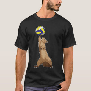 T-shirt Écureuil avec volleyball