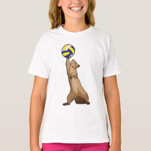 T-shirt Écureuil avec volleyball