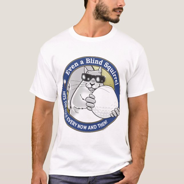 T-shirt Écureuil aveugle (Devant)