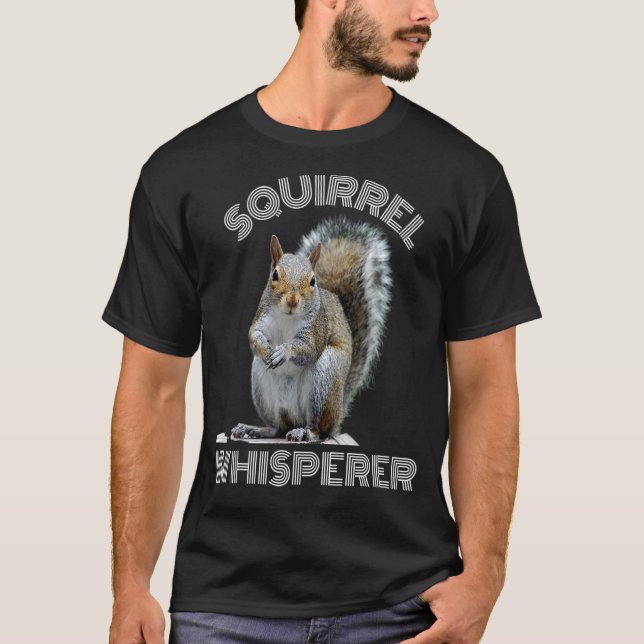 T-shirt Écureuil Cool écureuil sarcastique (Devant)