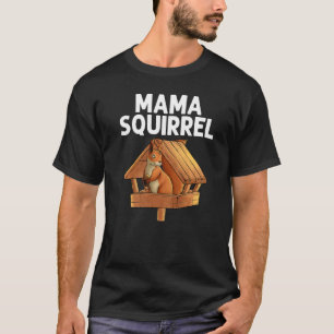 T-shirt Écureuil cool Pour Femmes Maman Chipmunk Zookeeper